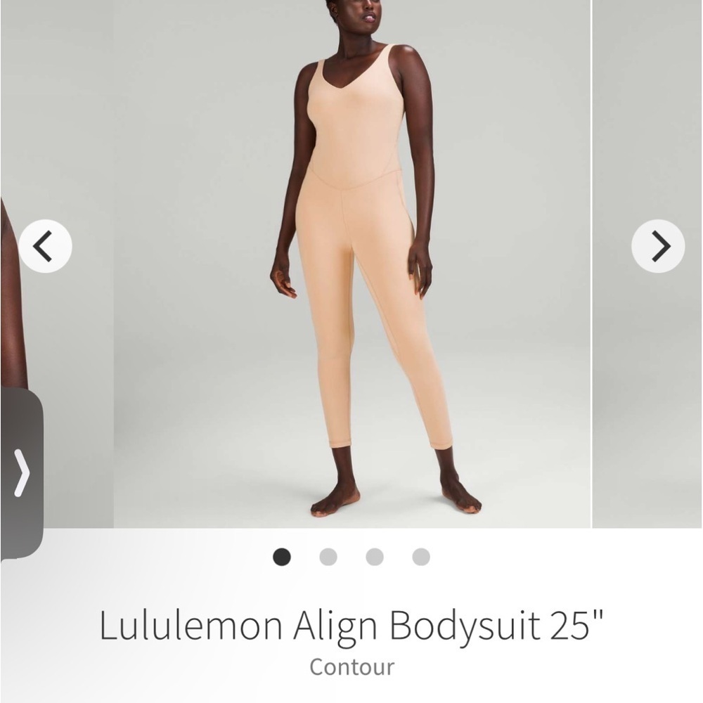LULULEMON ALIGN BODYSUIT 25” SIZE 4 - Picture 5 of 5